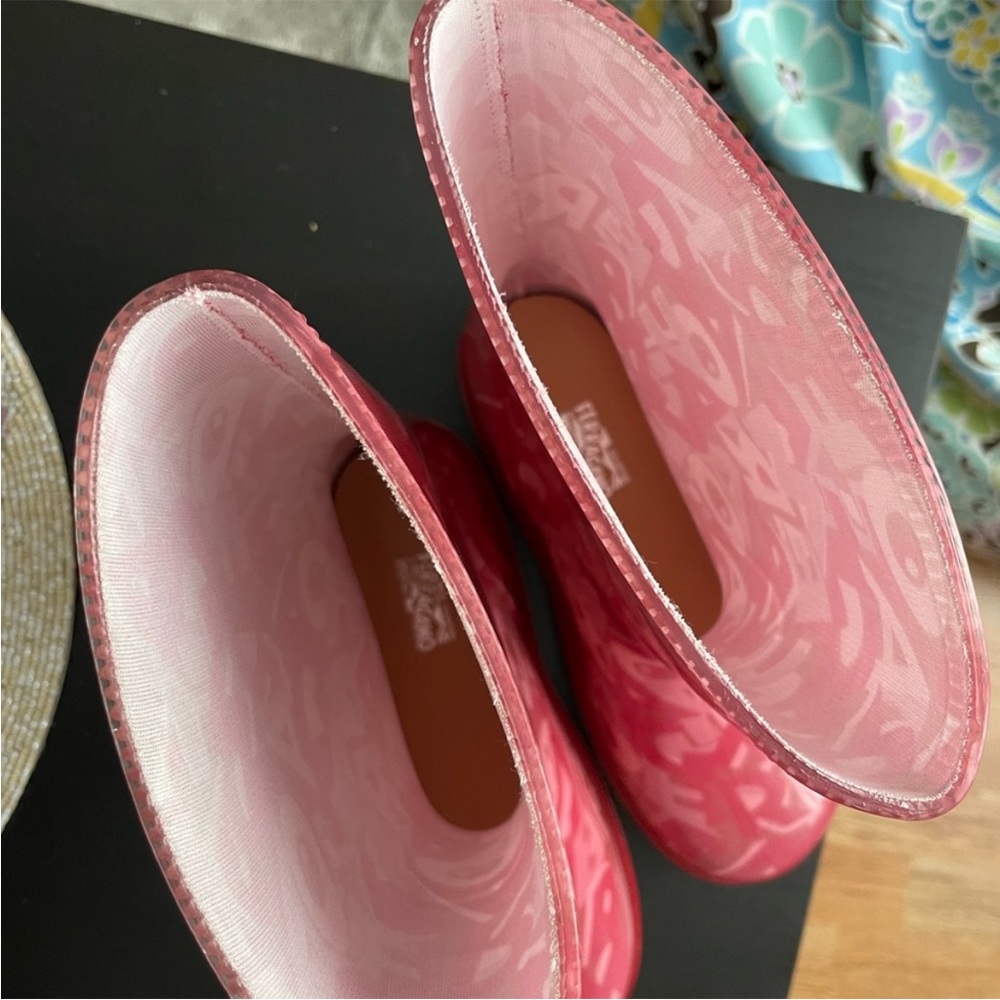 Ferragamo rain shoes